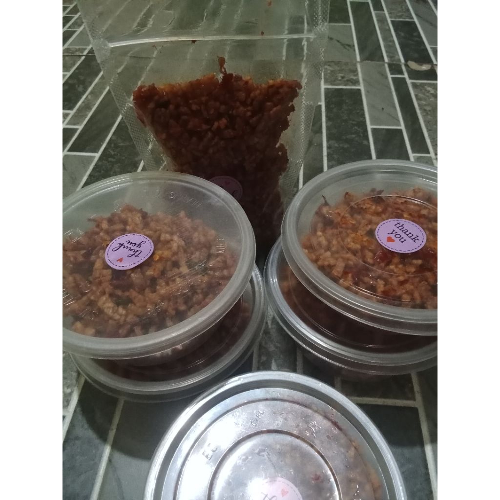 drytempeh/kering tempe pedas manis/tempe kering