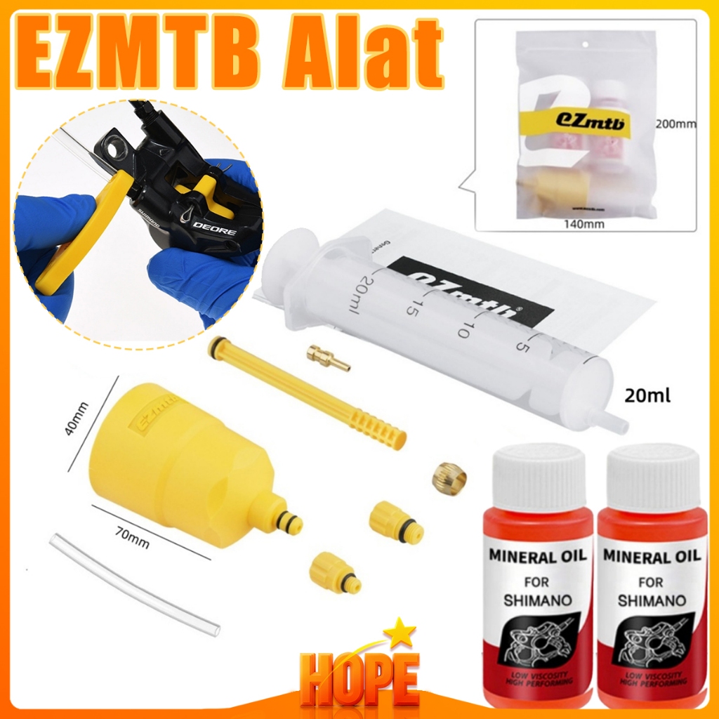EZmtb MTB Alat Bleeding Minyak Rem Universal Bleed Kit Rem Hidrolik Hydraulic Disc Brake Sepeda Simp