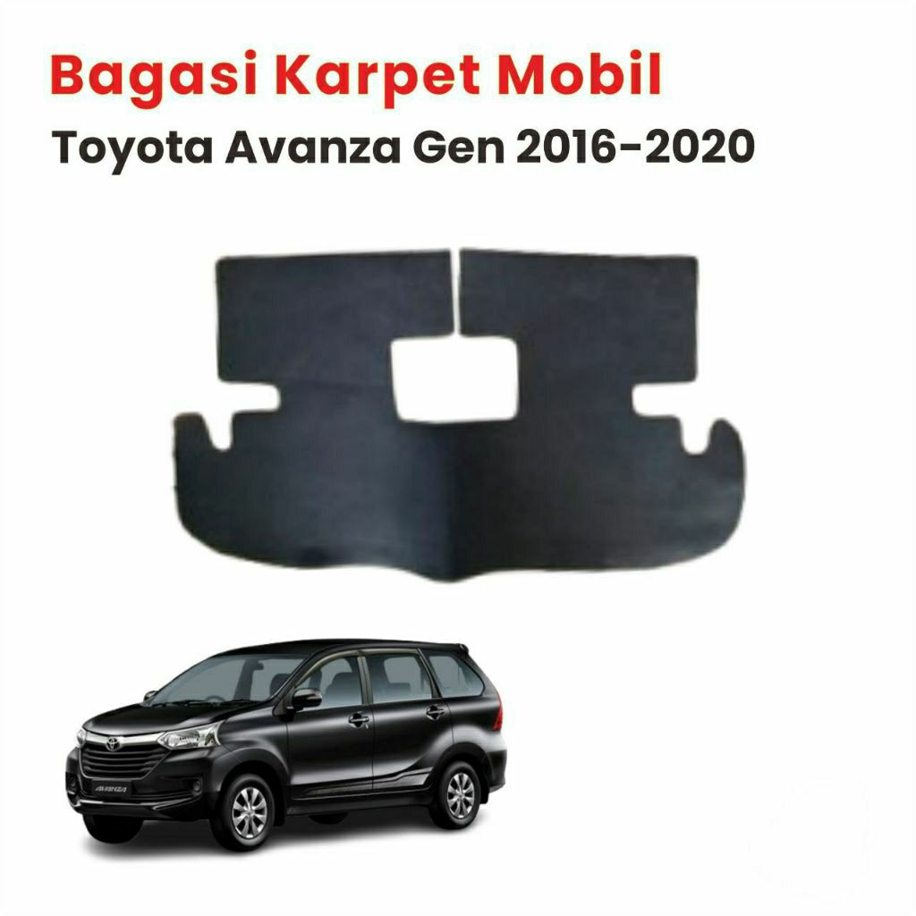 karpet bagasi mobil toyota avanza 2016-2020 / karpet alas bagasi mobil avanza 2016-2020 presisi pas 