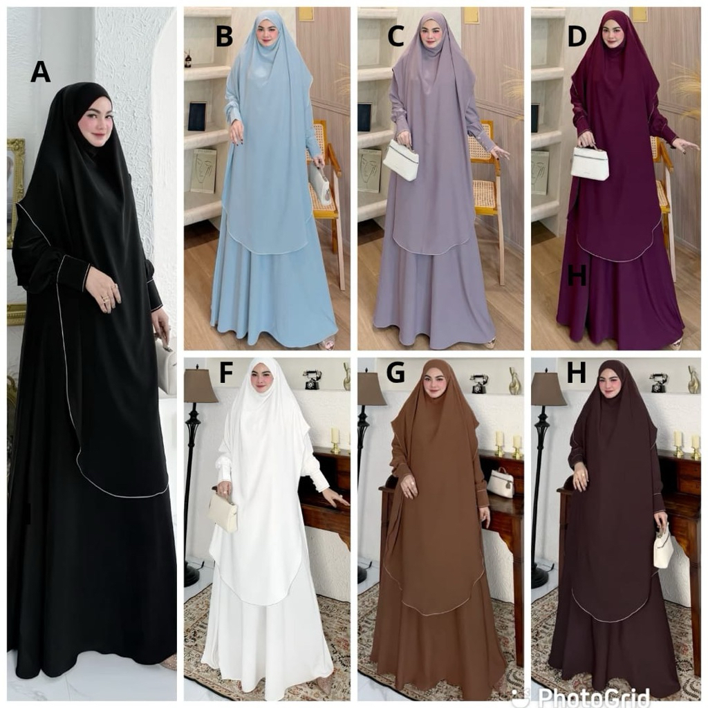 Aisyah Abaya Set Avrilia Hijab By Avrilia Hijab