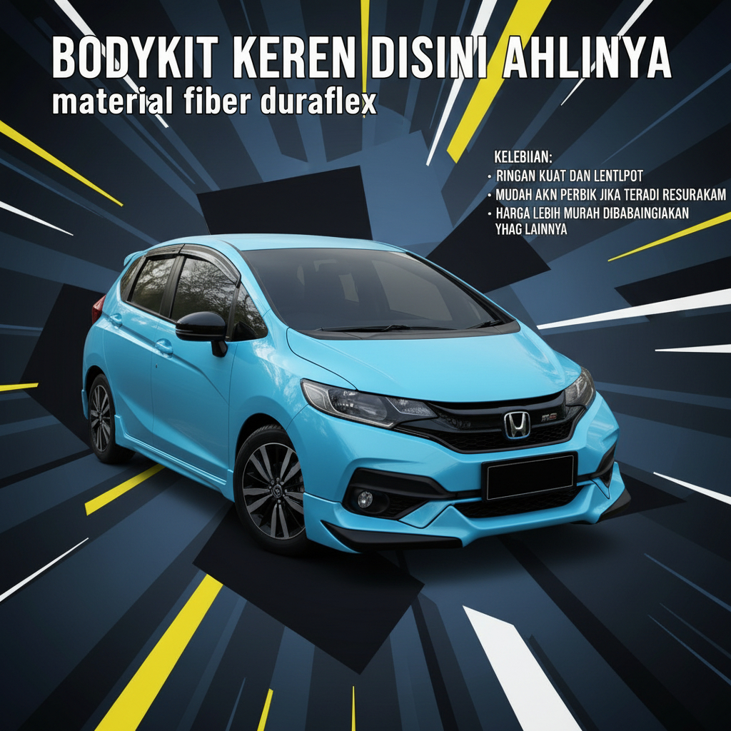 BODYKIT JAZZ GK5 2018-2020 MUGEN BODY KIT JAZZ GK5 BODIKIT JAZZ