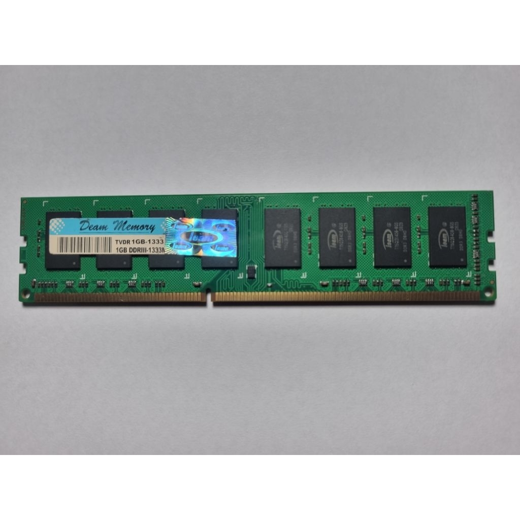 Ram 1GB DDR3 1333MHZ Team PC3-10700