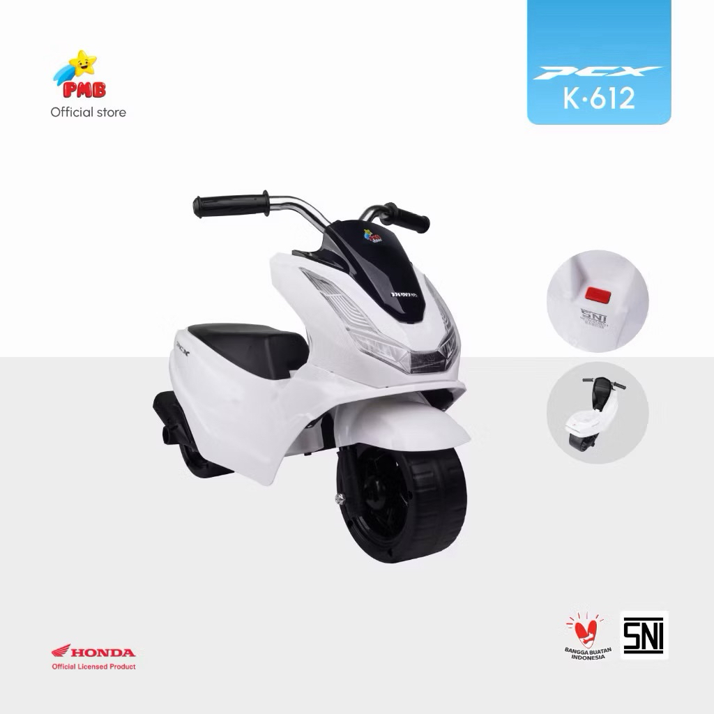 PMB TOYS MAINAN ANAK MOTOR HONDA PCX  FOOT TO FLOOR K612 – PMB Toys