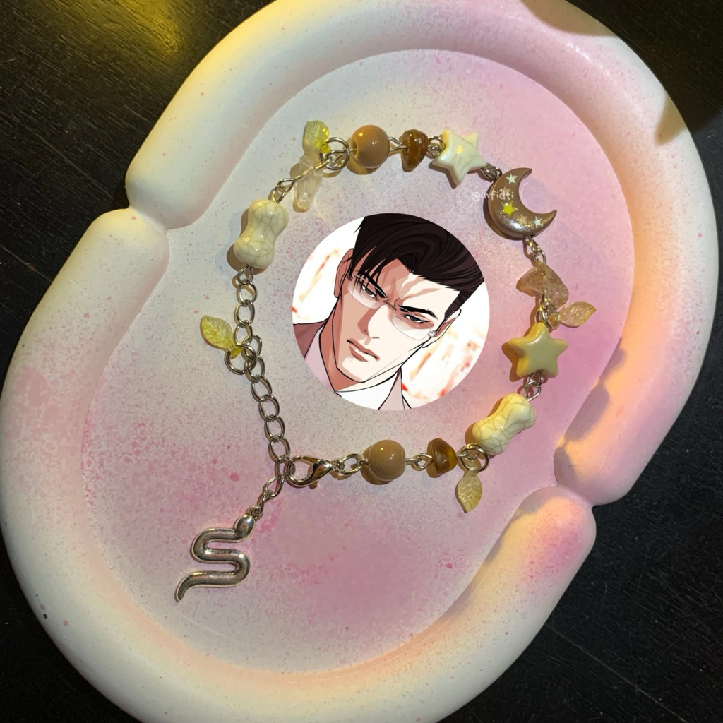 [MOHON BACA DESKRIPSI] GELANG LOOKISM KWAK JICHANG | GELANG LOOKISM | GELANG KWAK JICHANG | GELANG M