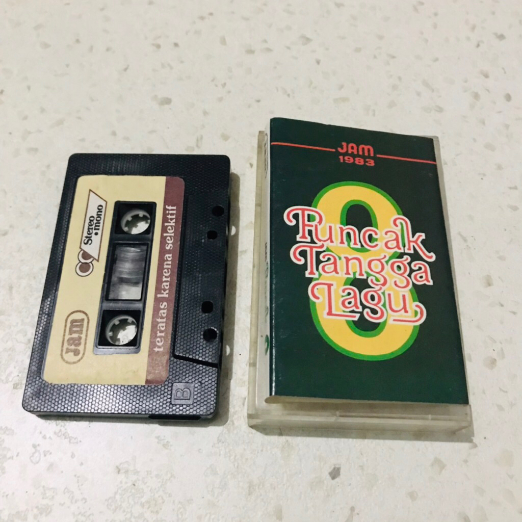 Kaset Pita PUNCAK TANGGA LAGU - Kaset Pita Original