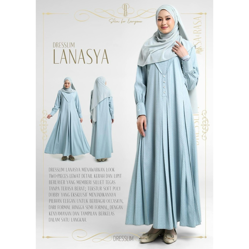 RABBANI - gamis muslim wanita DRESSLIM LANASYA