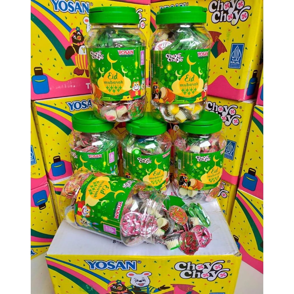 COKLAT YOSAN CHOYO 1 TOPLES ISI 60 BIJI