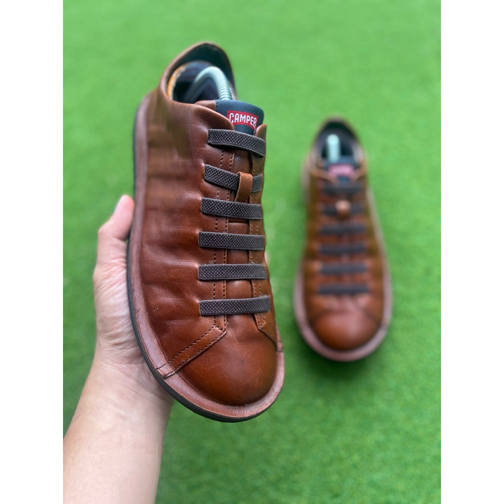 Camper Beetle size 42 - Leather Slip On Kulit Sepatu Second Preloved Branded