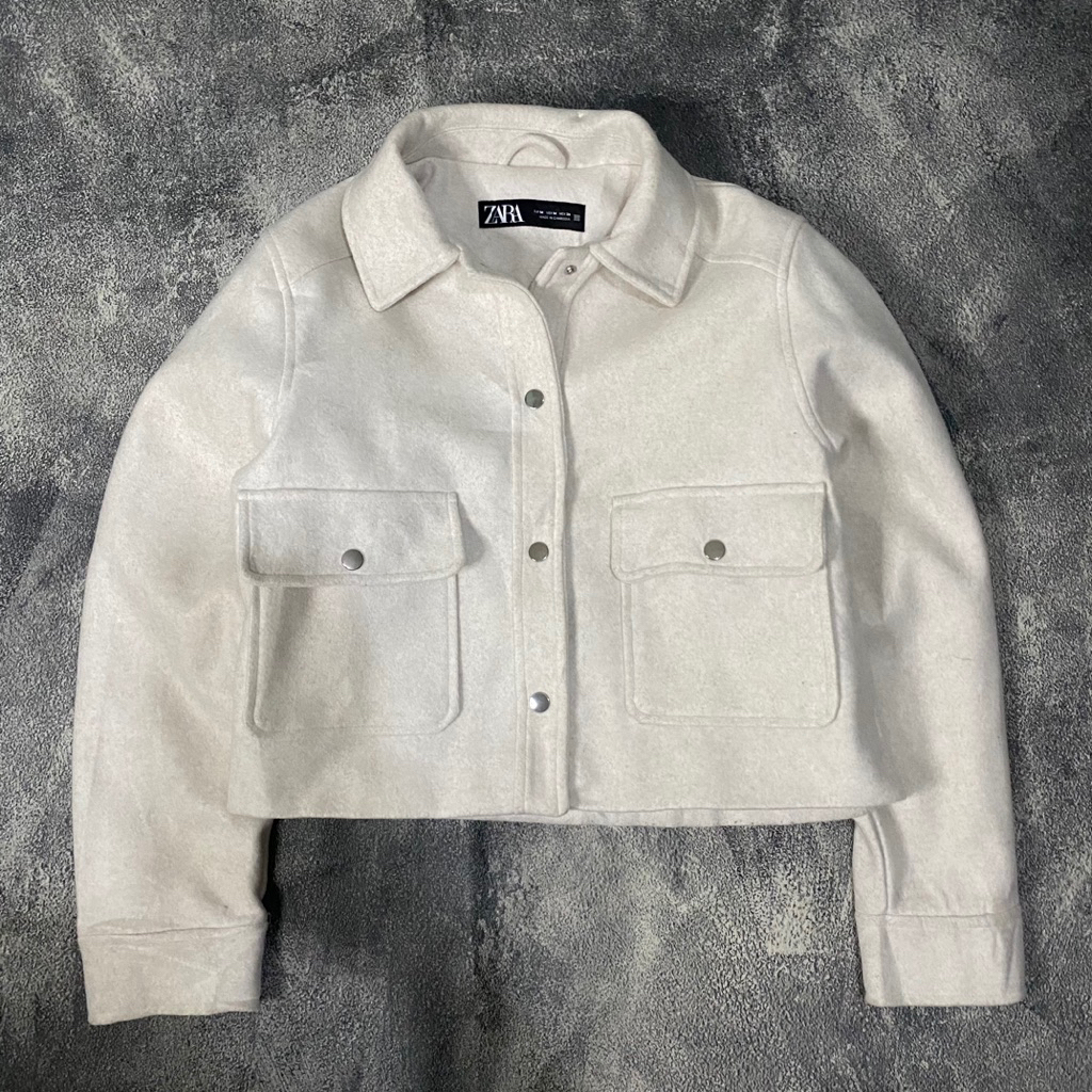 Flanel outer zara wool