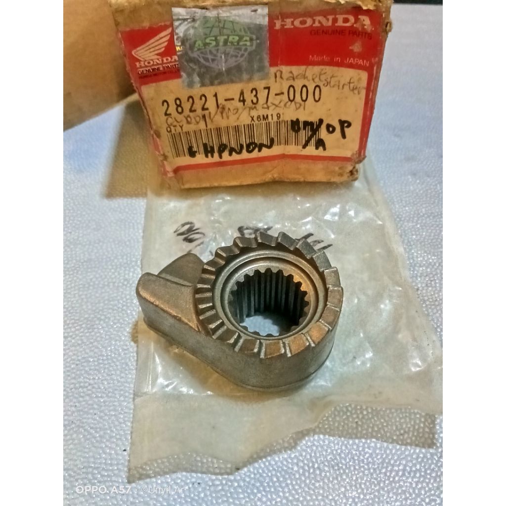 Starter Gear GIGI Kick Starter 18T Honda GL Pro Max Tiger 2000 GL 100 Cdi Original JAPAN