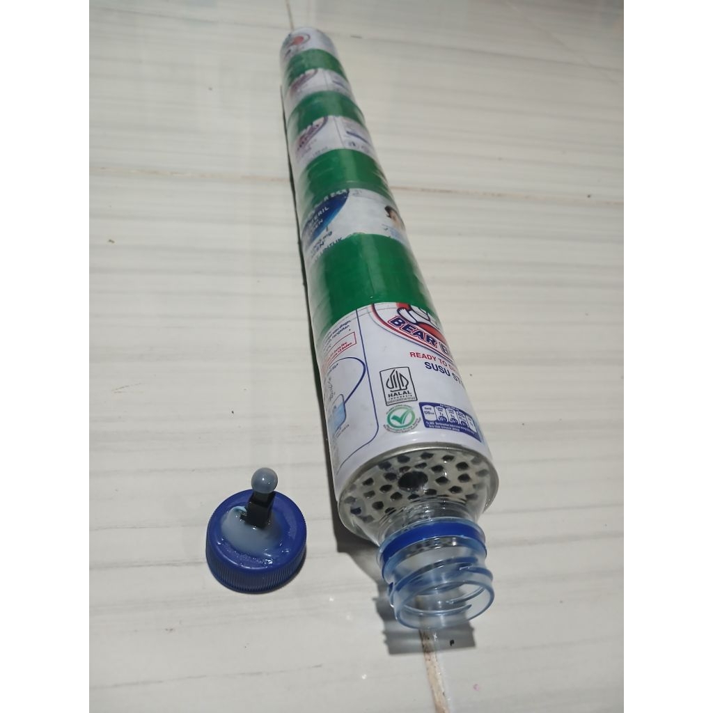 kerajinan kaleng bekas susu beruang