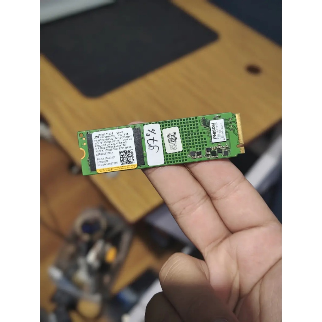 SSD NVME MICRON 512GB PCIE4