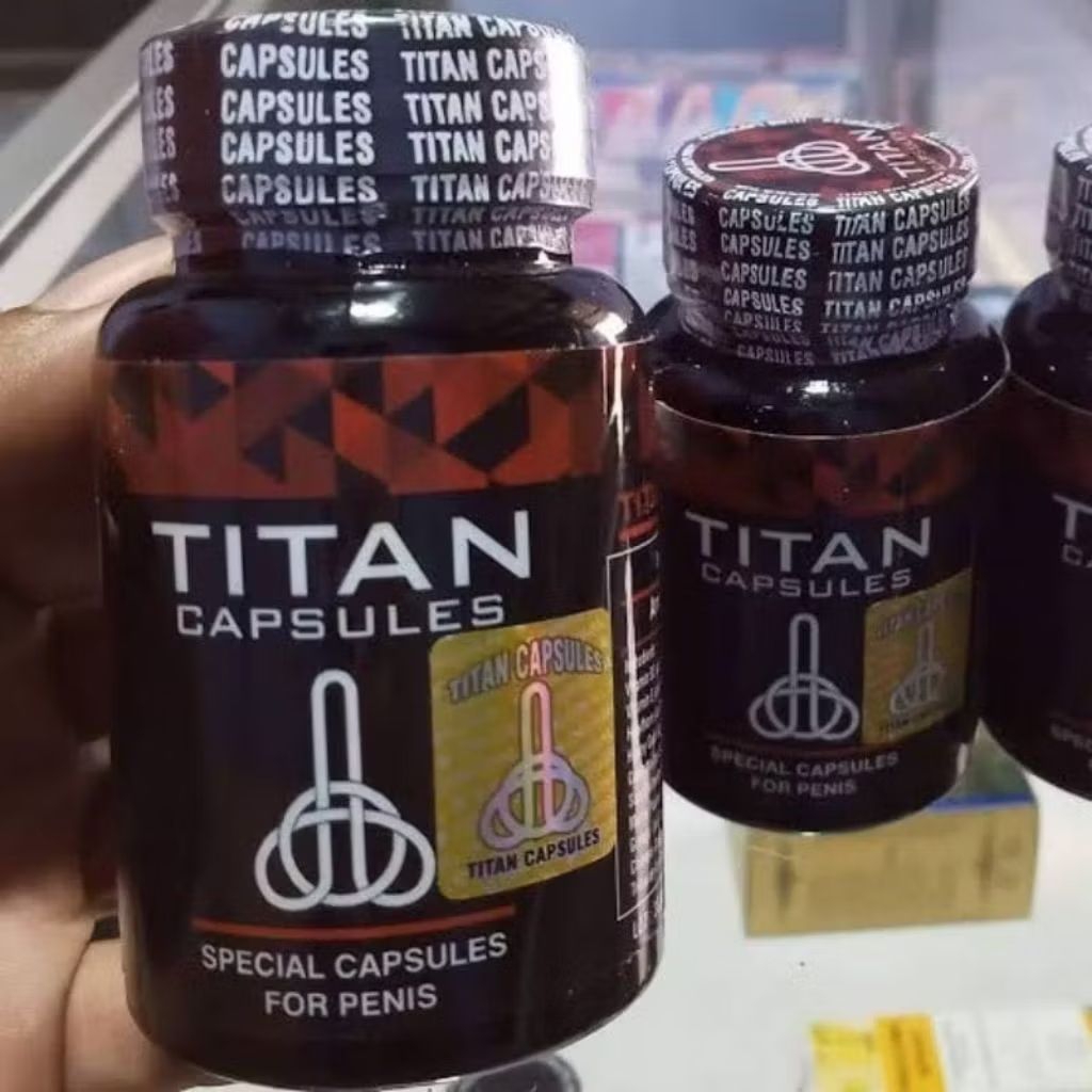(BEST SELLER) TITAN CAPSUL - kuat pria herbal pembesar vital pria original memelihara stamina pria t