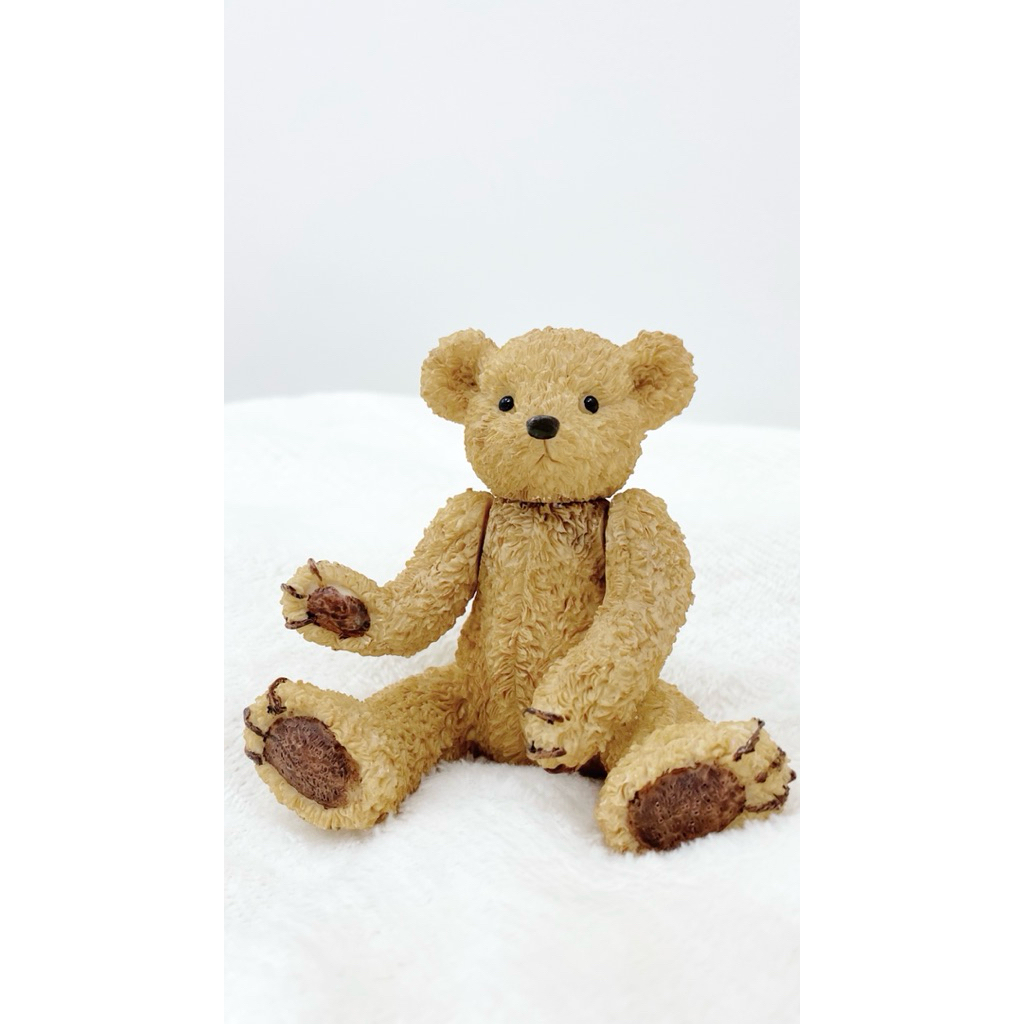 figure kecil teddy bear artikulasi