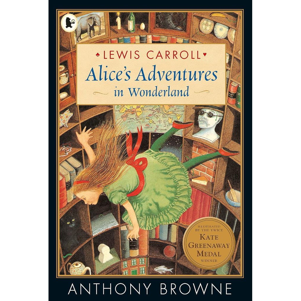 Alice's Adventures in Wonderland illustrated by Anthony Browne (Hardcover - Signed Copy)