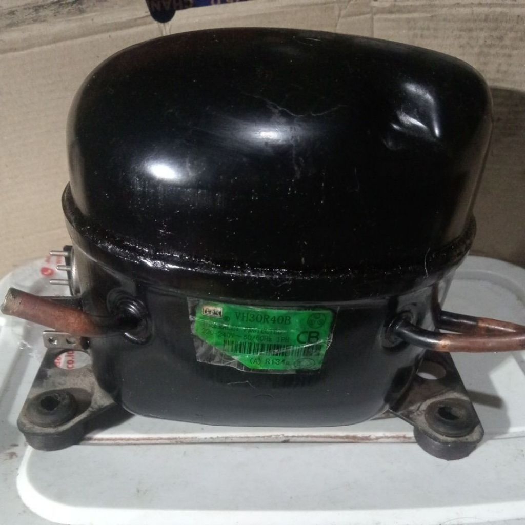 Kompresor kulkas original cabutan dari Polytron