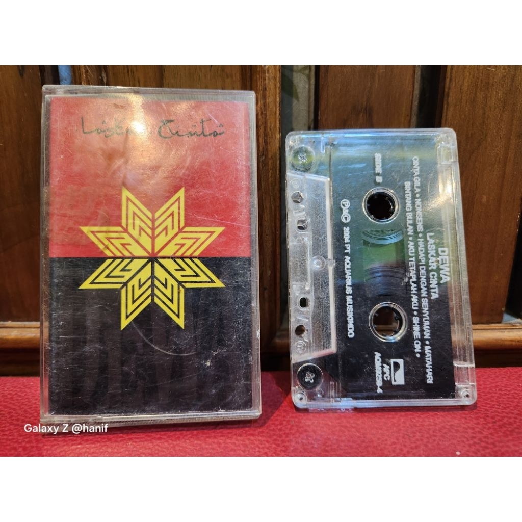 kaset pita dewa album laskar cinta