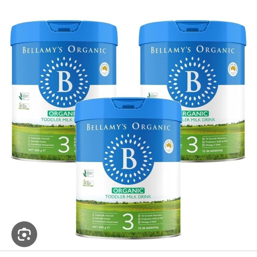 Bellamy's Organic Step 3 Toddler Milk Drink 800 gr. 