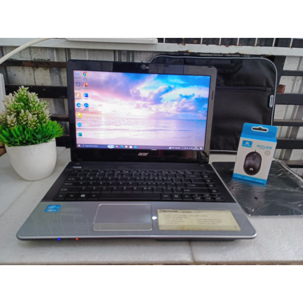 LAPTOP ACER ASPIRE E1-471 CORE I3 SSD MURAH MERIAH SIAP PAKAI