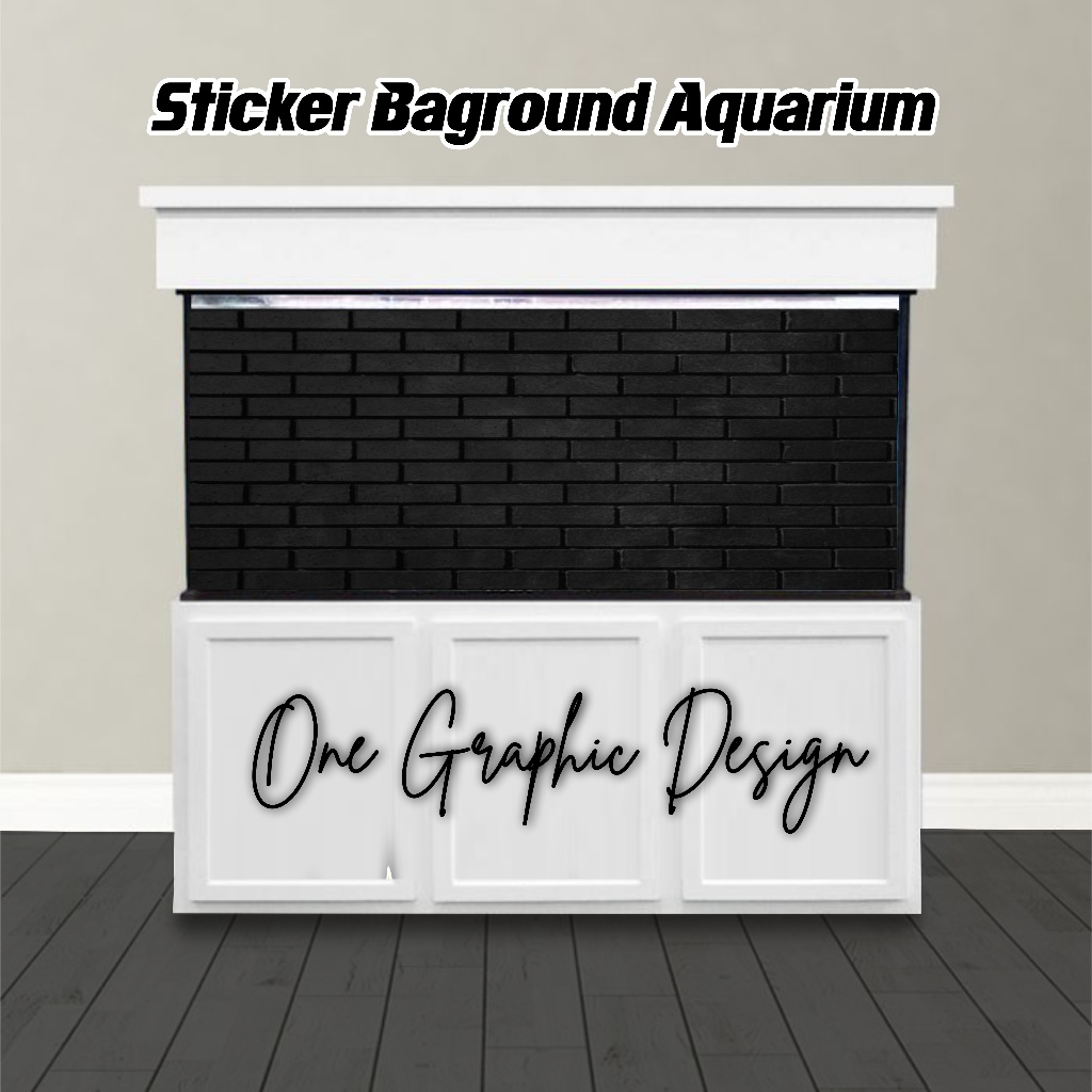 Background Aquarium, Stiker Aquarium , Wallpaper Aquarium, Aquascape, Stiker Aquarium Belakang