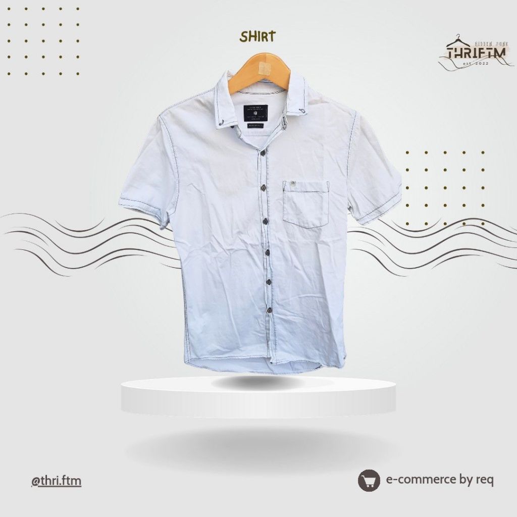 Kemeja/Shirt Denim by Zara Man