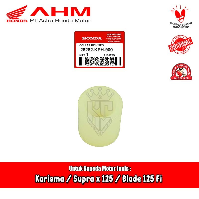 Plastik Bos Tahanan As Per Engkol  Honda Karisma Supra x 125 Blade 125 Fi Original AHM 28282-KPH-900