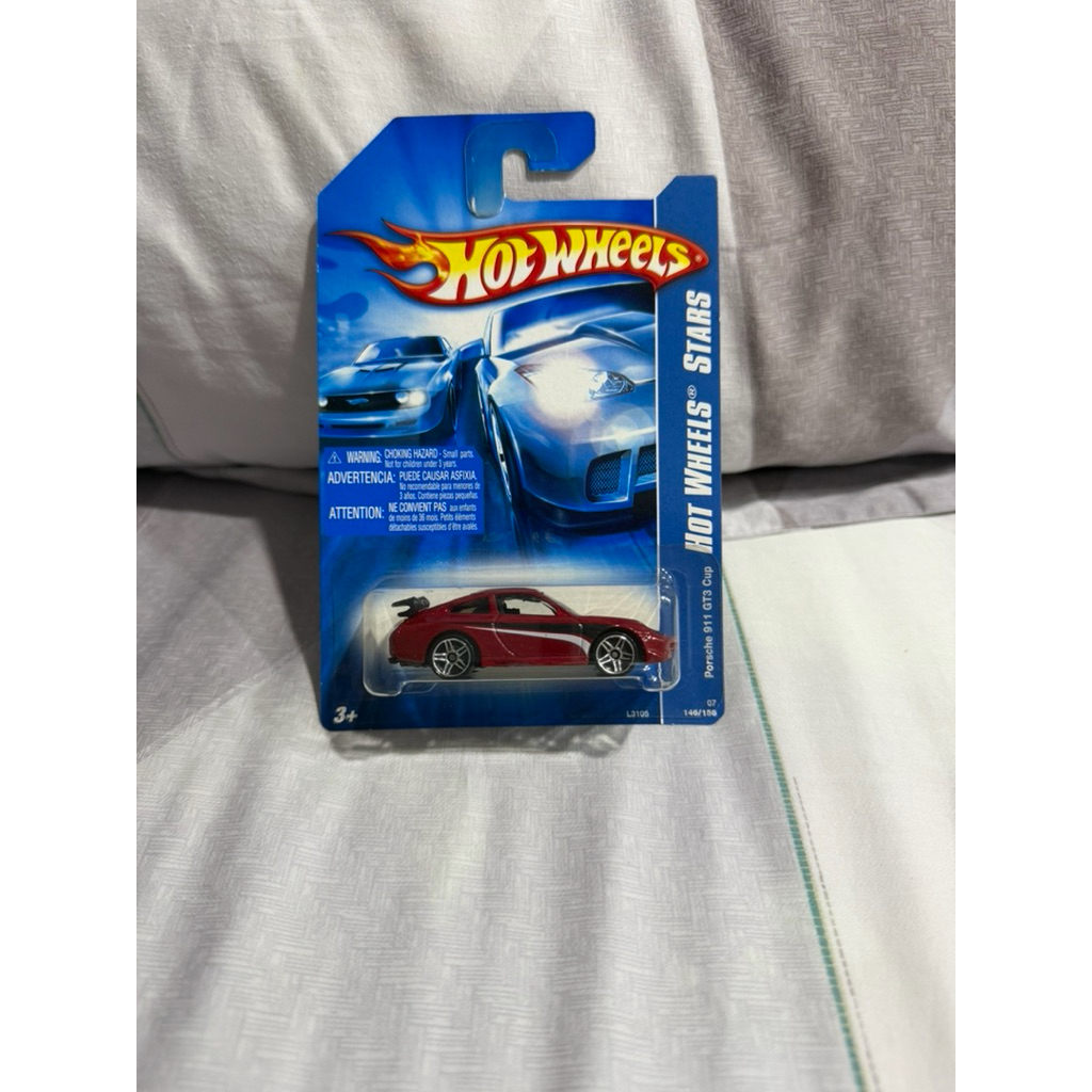 HOT WHEELS HOTWHEELS STARS BLUE CARD PORSCHE 911 GT3 CUP VVHTF