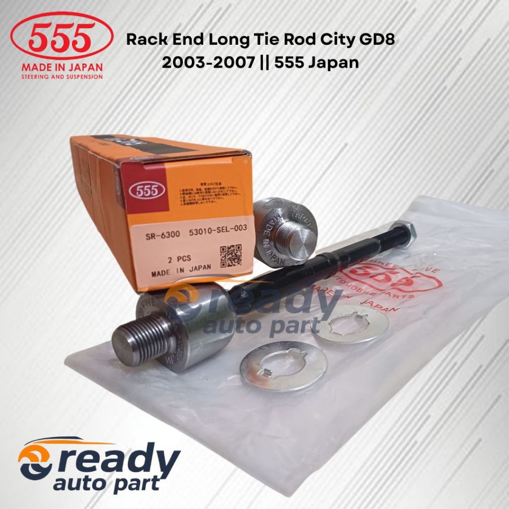 Rack End Long Tie Rod Honda City GD8 2003-2007 || 555 Japan Original