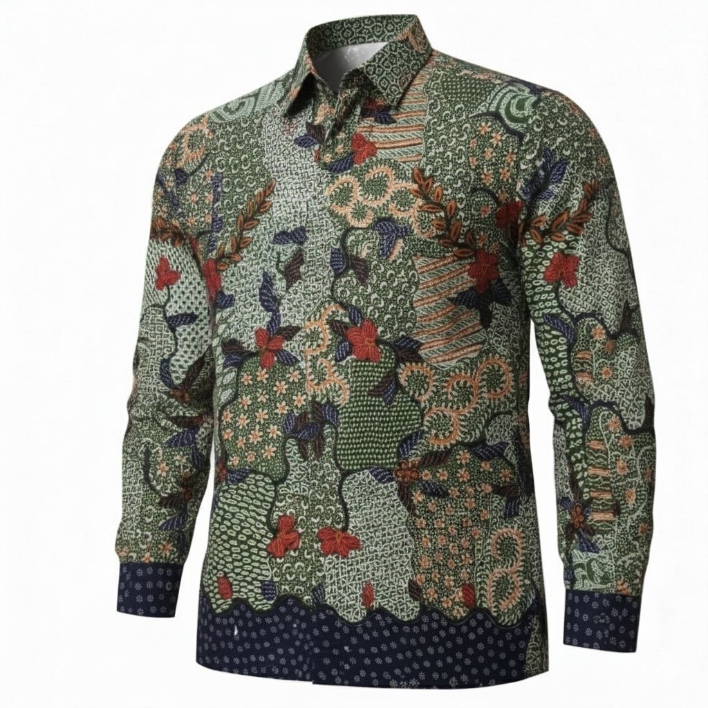 Kemeja Batik Tulis Pria Hem Batik Fashion Batik