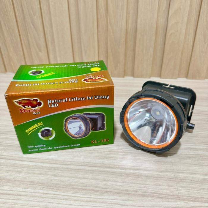 Senter Kepala Head Lamp DONY LED DIMMER  KL-195