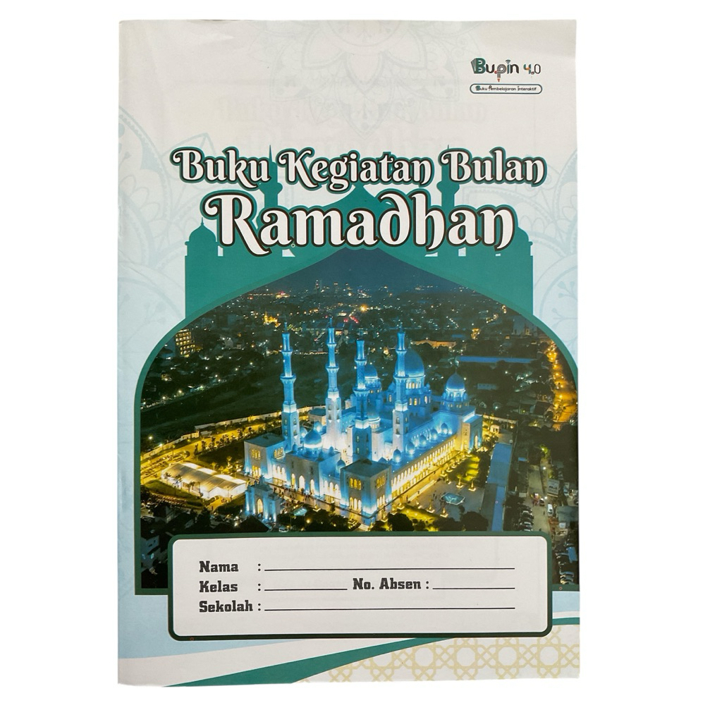 buku kegiatan ramadhan