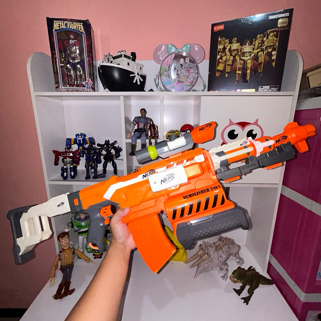 NERF DEMOLISHER & STRYFE LONGSHOT