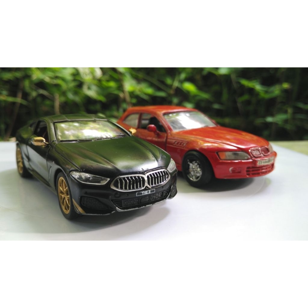 Diecast Preloved BMW M850i, Z3 coupe