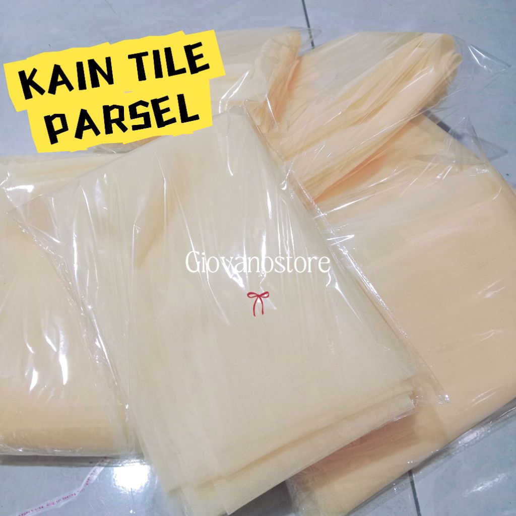KAIN TILE PARSEL / KAIN TILE PEMBUNGKUS HANTARAN / TILE SOUVENIR