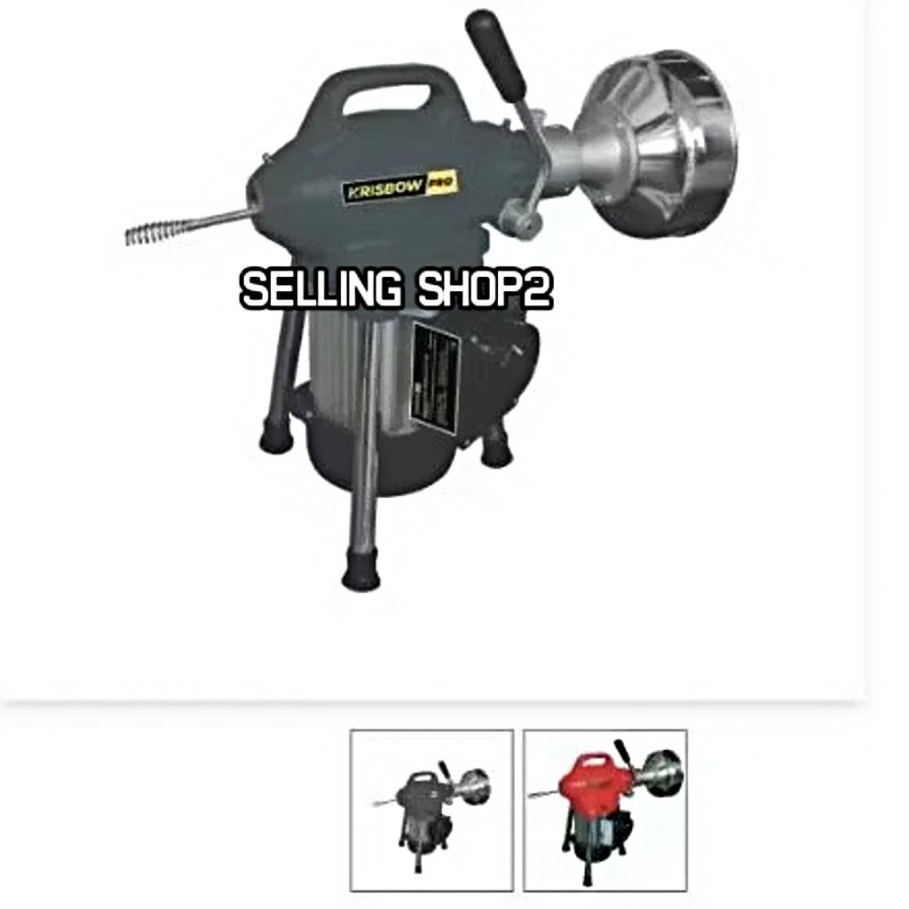 DRAIN CLEANER KRISBOW 100MM MOTOR TYPE