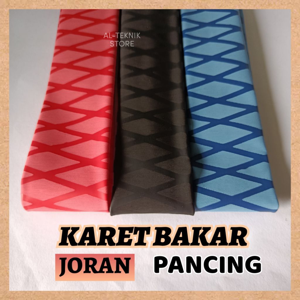 GRIP KARET BAKAR JORAN PANCING MOTIF