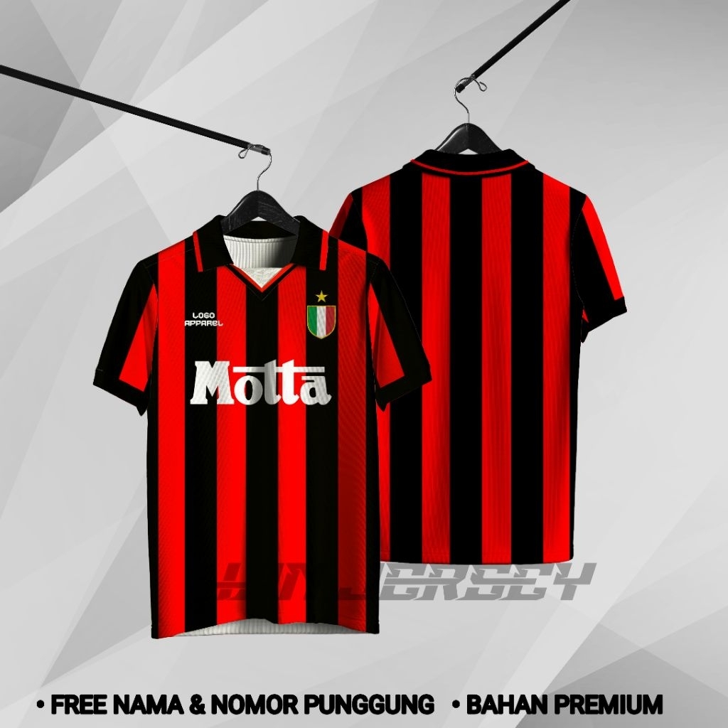 Jersey Full Printing Milan 1993