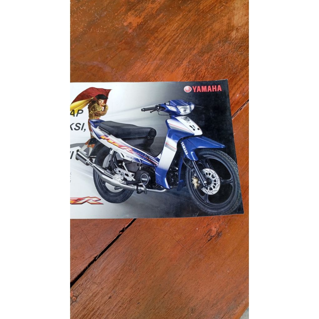 orginal brosur resmi yamaha Fizr