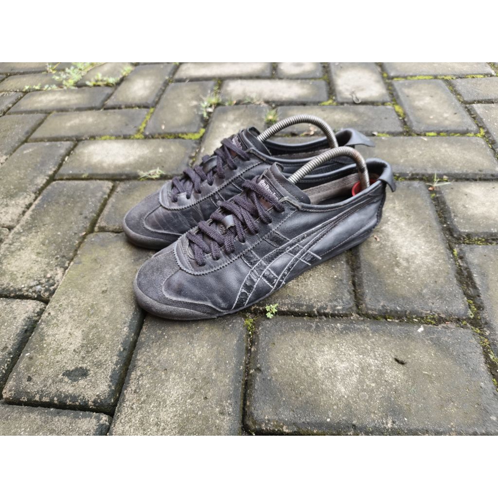 sepatu ontsk tgr full black second size 42