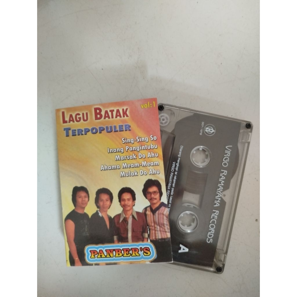 Kaset Panbers Lagu Batak Terpopuler
