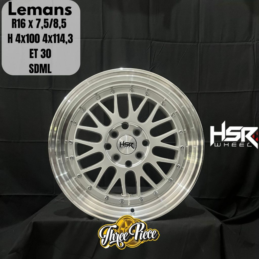 Velg Mobil R16 Type HSR Lemans Celong Cocok Untuk Avanza, Xenia, Kijang, Jazz, Yaris, Vios
