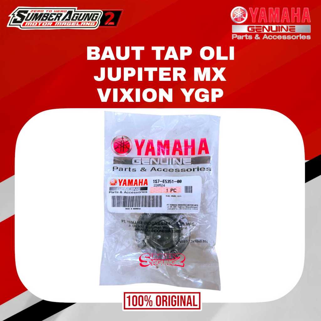 BAUT TAP OLI YAMAHA TUTUP OLI BAWAH JUPITER MX VIXION ORI YGP