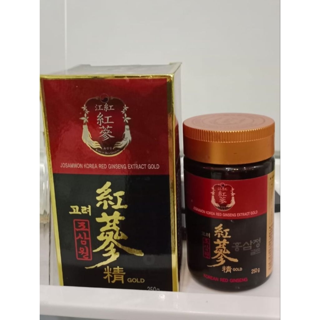 Josamwon Korean Red Ginseng Extract Gold adalah ekstrak Ginseng Merah Korea asli
