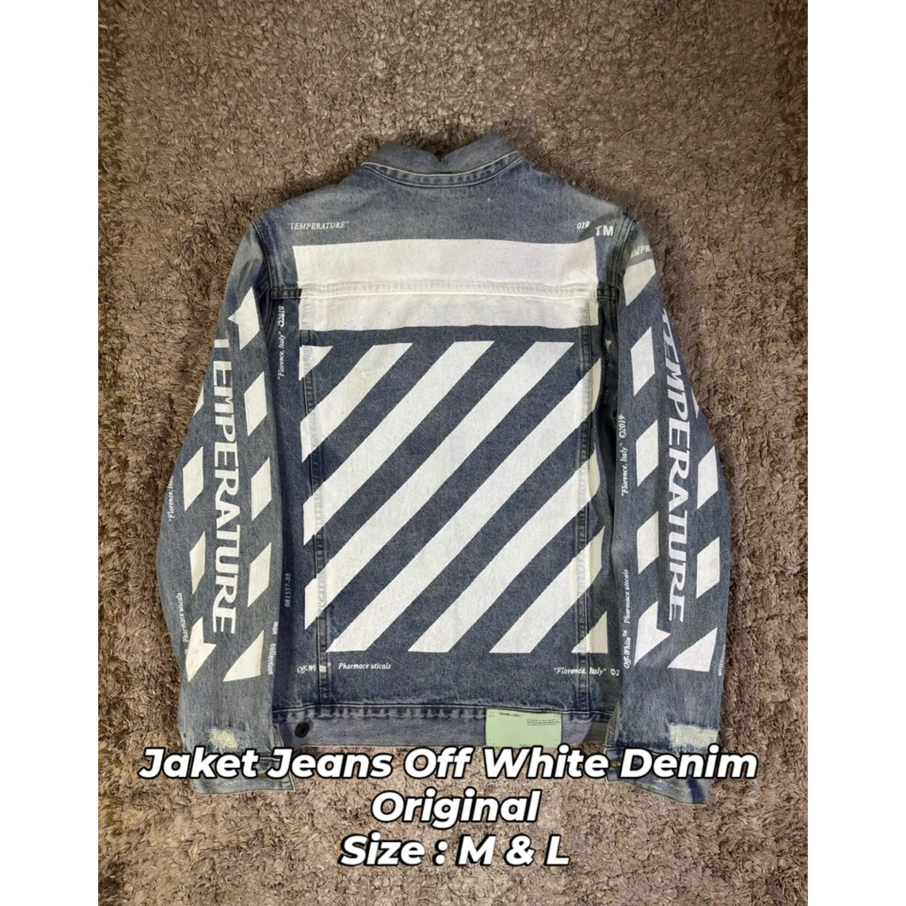 Jacket Denim Off White
