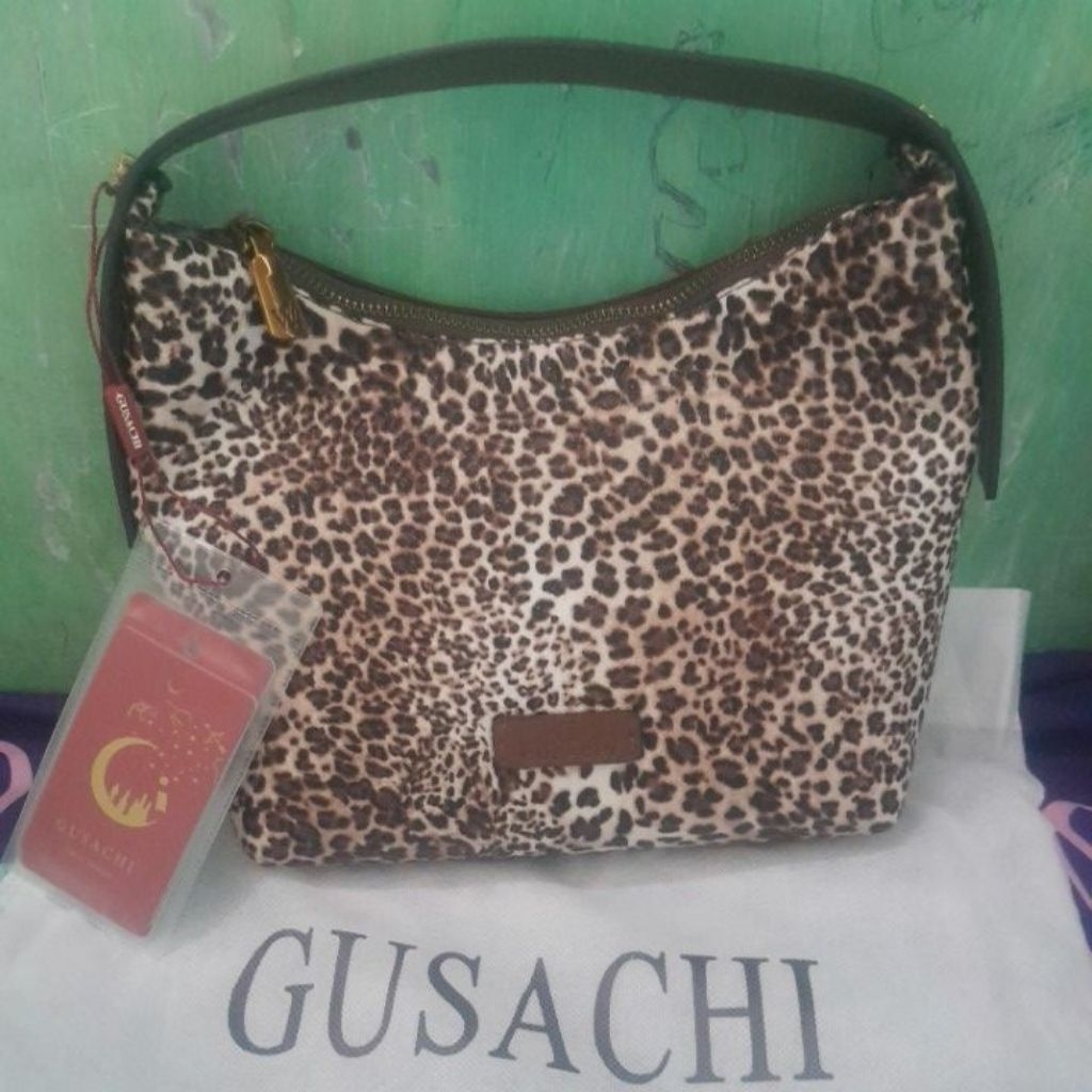 Tas Fashion Gusachi Hobo Leopard