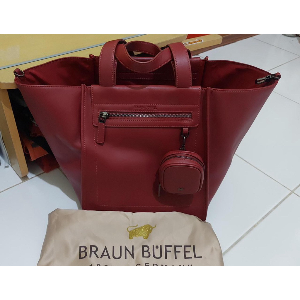 BRAUN BUFFEL JEAN LARGE TOTE - BAG FOW WOMEN
