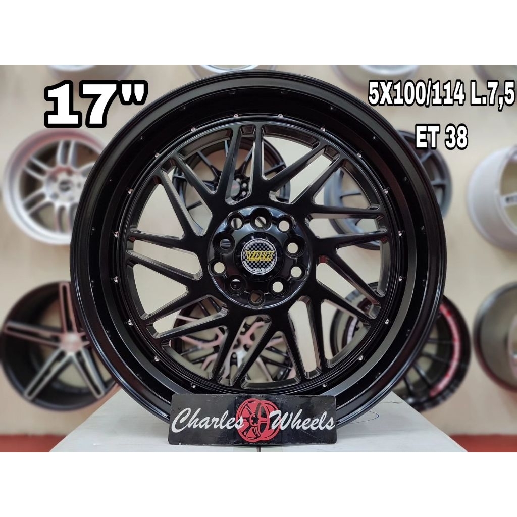 PAKET VELG ROTIFORM + BAN 205/50 R17 GT ECOTEC