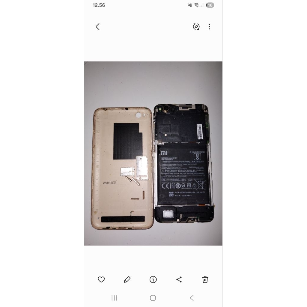 HP REDMI 5A MINUS/Hp bekas/HP minus