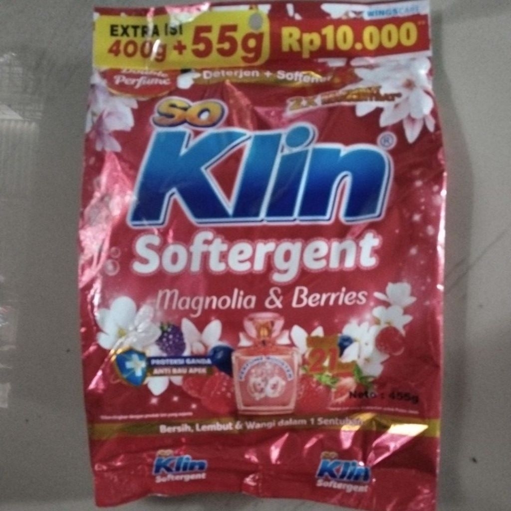 Sabun Cuci Baju (Soklin Bubuk)