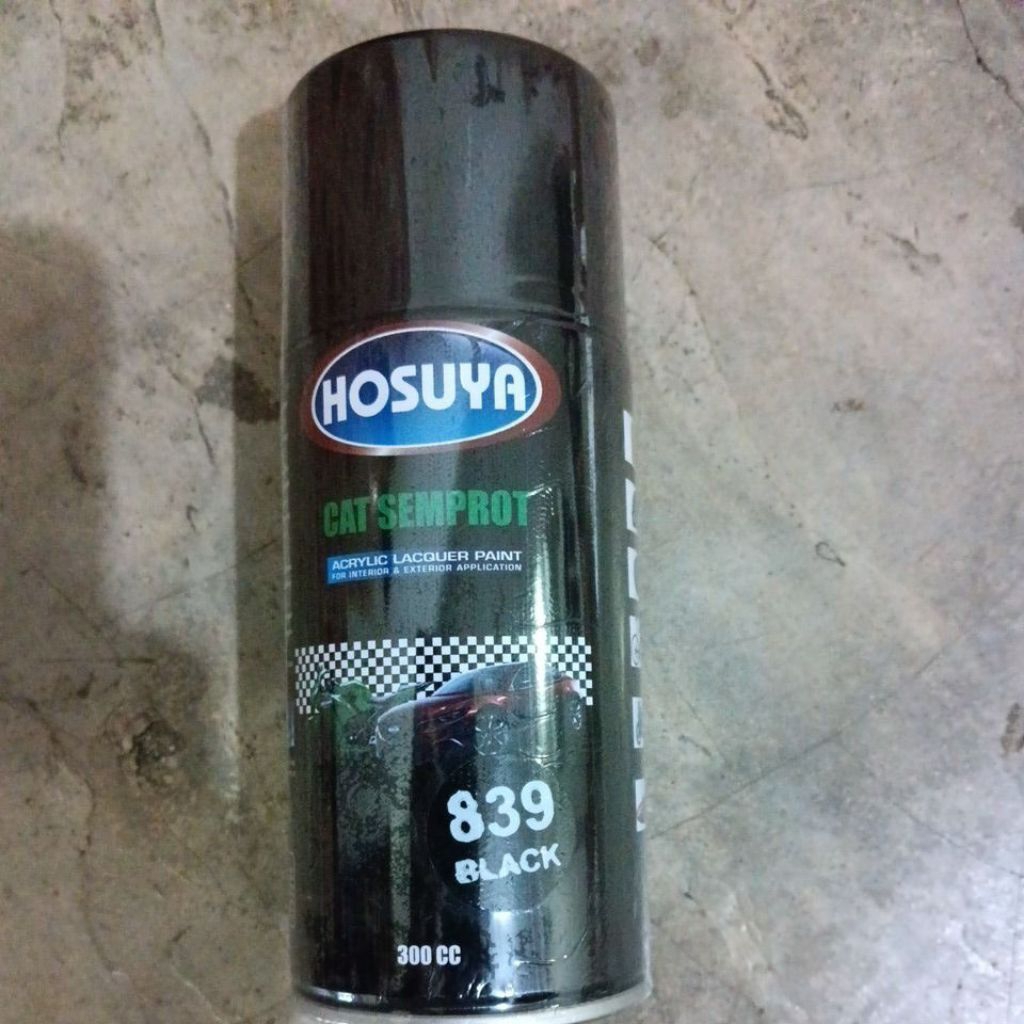 CAT SEMPROT CAT KALENG HOSUYA warna STD